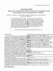 Research paper thumbnail of Need for a cooperative study: Pulmonary langerhans cell histiocytosis and its management in adults