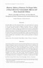 Research paper thumbnail of Historia, saberes y prácticas: un ensayo sobre el desarrollo de las comunidades alfareras del Norte Semiárido Chileno