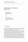 Research paper thumbnail of Empty Names and Pragmatic Implicatures