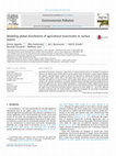 Research paper thumbnail of Modeling global distribution of agricultural insecticides in surface waters