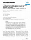 Research paper thumbnail of A combinatorial approach for detecting gene-gene interaction using multiple traits of Genetic Analysis Workshop 16 rheumatoid arthritis data