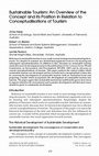 Research paper thumbnail of Sustainable Tourism: An Overview of the Concept and its Position in Relation to Conceptualisations of Tourism