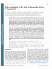 Research paper thumbnail of Redox modulation of the fetal cardiovascular defence to hypoxaemia