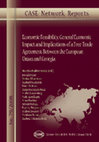 Research paper thumbnail of Economic Feasibility, General Economic Impact and Implications of a Free Trade Agreement between the European Union and Georgia