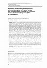 Research paper thumbnail of Pharmacist and Pharmacy Staff Experiences with Non-prescription (NP) Sale of Syringes and Attitudes Toward Providing HIV Prevention Services for Injection Drug Users (IDUs) in Providence, RI