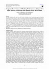 Research paper thumbnail of Corporate Governance and Banking Performance: a Comparative Study between Private and State Banking Sector in Sri Lanka