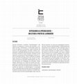 Research paper thumbnail of Repensando as Aprendizagens – um estudo a partir de Lajonquière