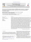 Research paper thumbnail of Structural and functional analysis of SMAD4 gene promoter in malignant pancreatic and colorectal tissues: Detection of two novel polymorphic nucleotide repeats