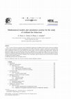 Research paper thumbnail of Mathematical models and calculation systems for the study of wildland fire behaviour