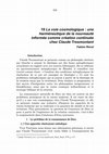 Research paper thumbnail of La voie cosmologique : une herméneutique de la nouveauté informée comme création continuée chez Claude Tresmontant