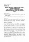 Research paper thumbnail of Mulching effect on soil nitrification and K uptake of maize in a tropical Acrisol Effet du mulch sur la nutrification du sol et l'assimilation du K par le maïs dans un …