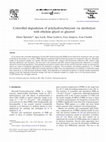 Research paper thumbnail of Controlled degradation of polyhydroxybutyrate via alcoholysis with ethylene glycol or glycerol