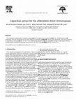 Research paper thumbnail of Capacitive sensor for the allatostatin direct immunoassay