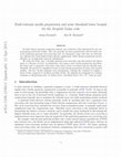 Research paper thumbnail of Fault-tolerant ancilla preparation and noise threshold lower bounds for the 23-qubit Golay code