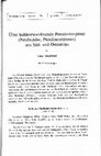 Research paper thumbnail of Über höhlenbewohnende Pseudoskorpione (Neobisiidae, Pseudoscopiones) aus Süd- und Osteuropa