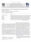 Research paper thumbnail of Opinion mining in social media