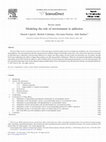 Research paper thumbnail of Modeling the role of environment in addiction