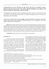 Research paper thumbnail of Comparacao das tecnicas de SSCP, DS-PCR, PCR-RFLP para detecção de mutação no gene mitocondrial 16S RRNA em populacoes de Melipona rufiventris