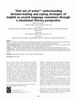 Research paper thumbnail of “Fish out of water”: understanding decision-making and coping strategies of English as second language consumers through a situational literacy perspective