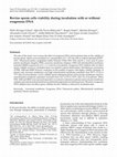 Research paper thumbnail of Bovine sperm cells viability during incubation with or without exogenous DNA