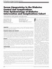 Research paper thumbnail of Serum Lipoproteins in the Diabetes Control and Complications Trial/Epidemiology of Diabetes Intervention and Complications Cohort: Associations with gender and glycemia