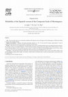 Research paper thumbnail of Reliability of the Spanish version of the Composite Scale of Morningness