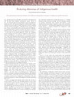 Research paper thumbnail of Kowal, E. and Paradies, Y. (2010) Enduring Dilemmas in Indigenous Health (editorial) Medical Journal of Australia 192 (10): 599-600.