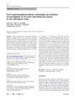 Research paper thumbnail of Leaf respiration/photosynthesis relationship and variation: an investigation of 39 woody and herbaceous species in east subtropical China