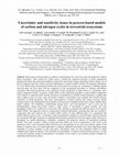 Research paper thumbnail of Chapter Eighteen Uncertainty and Sensitivity Issues in Process-based Models of Carbon and Nitrogen Cycles in Terrestrial Ecosystems