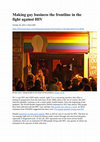 Research paper thumbnail of Making gay business the frontline in the fight against HIV