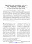 Research paper thumbnail of Regression of Medial Elastocalcinosis in Rat Aorta A New Vascular Function for Carbonic Anhydrase