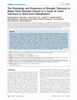 Research paper thumbnail of The Physiology and Proteomics of Drought Tolerance in Maize: Early Stomatal Closure as a Cause of Lower Tolerance to Short-Term Dehydration?