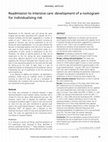 Research paper thumbnail of Readmission to intensive care: development of a nomogram for individualising risk