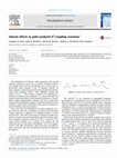 Research paper thumbnail of Solvent effects in gold-catalysed A3-coupling reactions