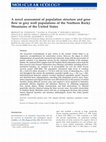 Research paper thumbnail of A novel assessment of population structure and gene flow in grey wolf populations of the Northern Rocky Mountains of the United States