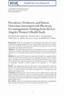 Research paper thumbnail of Prevalence, Predictors, and Patient Outcomes Associated with Physician Co-management: Findings from the Los Angeles Women's Health Study