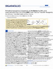 Research paper thumbnail of Pentafluoropropenyl Complexes of Mercury, Germanium, Tin, and Lead Derived from ( Z )-CFH═CFCF 3 and Their Use as Transfer Reagents