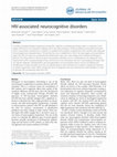 Research paper thumbnail of HIV-associated neurocognitive disorders