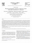 Research paper thumbnail of Pharmacoscintigraphic evaluation of lipid dry powder budesonide formulations for inhalation