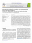 Research paper thumbnail of Solid dispersions of itraconazole for inhalation with enhanced dissolution, solubility and dispersion properties