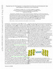 Research paper thumbnail of Engineering the thermopower in semiconductor-molecule junctions: towards high thermoelectric efficiency at the nanoscale