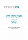 Research paper thumbnail of ILS-ESP: An efficient, simple, and parameter-free algorithm for solving the permutation flow-shop problem