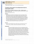 Research paper thumbnail of Transgenic animal models of neurodegeneration based on human genetic studies