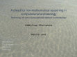 Research paper thumbnail of C. Popa, O. Nakoinz, A Plead for (non-mathematical) Reasoning. Rethinking the use of computational me- thods in archaeology. CAA 2016 - Computer Applications and Quantitative Methods in Archaeology, Oslo, April 2016