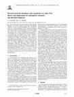 Research paper thumbnail of Elevated bacterial abundance and exopolymers in saline frost flowers and implications for atmospheric chemistry and microbial dispersal