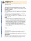 Research paper thumbnail of Organophosphorous pesticide exposures and sperm quality