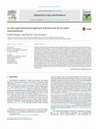 Research paper thumbnail of In-vitro gastrointestinal digestion of kenaf seed oil-in-water nanoemulsions