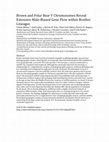 Research paper thumbnail of Brown and Polar Bear Y Chromosomes Reveal Extensive Male-Biased Gene Flow within Brother Lineages