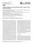 Research paper thumbnail of Vegetation height products between 60&deg; S and 60&deg; N from ICESat GLAS data