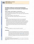 Research paper thumbnail of Racial/Ethnic Differences in Recent Drug Detoxification Enrollment and the Role of Discrimination and Neighborhood Factors